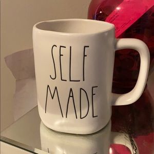 Raw Dunn mug “self made” NEW